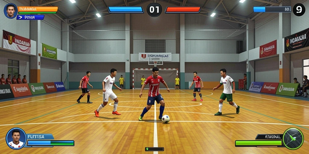 Grafis yang menawan dengan efek visual memukau.