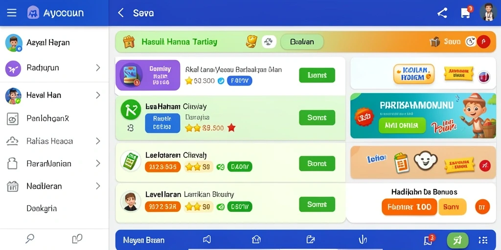 Fitur komunitas aktif untuk berinteraksi dengan pemain lain.